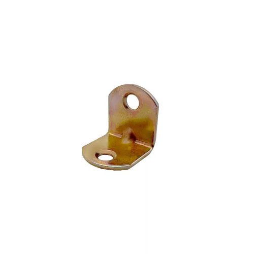Sarokvas SIB 20×20mm süllyestett furattal/Sárgára Horganyzott/