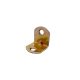 Sarokvas SIB 20×20mm süllyestett furattal/Sárgára Horganyzott/