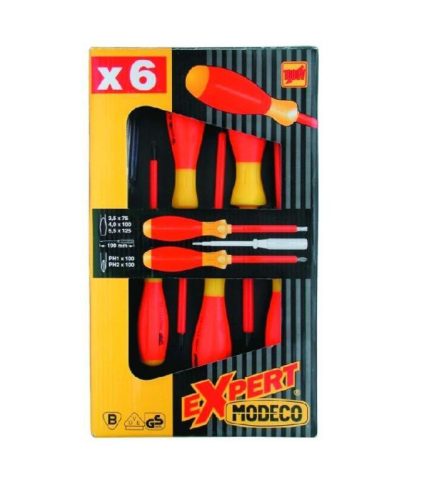 MODECO Expert Csavarhúzó készlet 6 részes Szigetelt 1000V