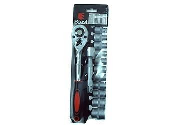 Dugókulcs készlet Beast CrVa 1/2" 12részes 8-24mm