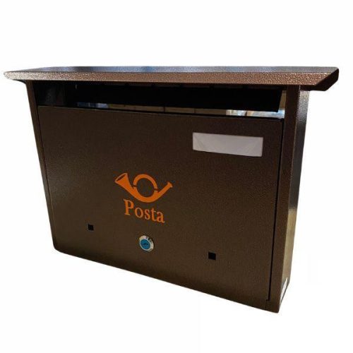 Postaláda fekvő antik bronz 350×270×70