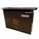 Postaláda fekvő antik bronz 350×270×70