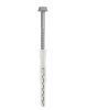 Rögzítődűbel+hatlapfejű peremes csavar (torx) CE-ETA 10x140