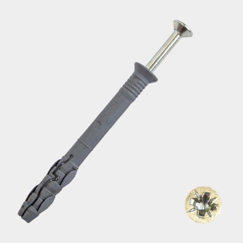  Beütődübel tölcséres peremmel 6x40