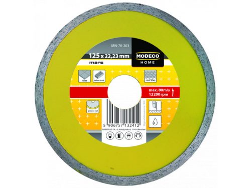 Modeco Gyémánt vágókorong folytonos éllel 115 mm/MN-78-202/