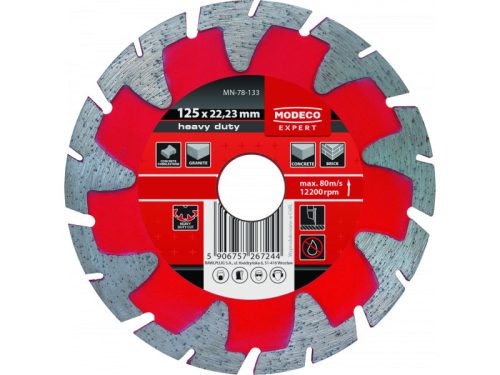 Modeco Expert Gyémánt vágókorong szegmenses 230mm/MN-78-135/