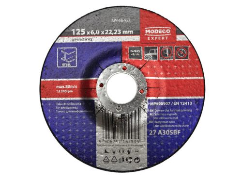 Modeco Expert Tisztítókorong fémhez 125x6x22/MN-68-922/