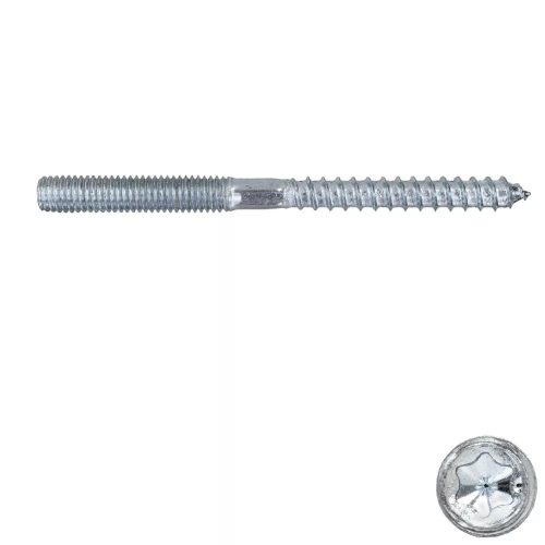 Fa-fém menetes csavar TX25, galvanizált horganyzott 8x140