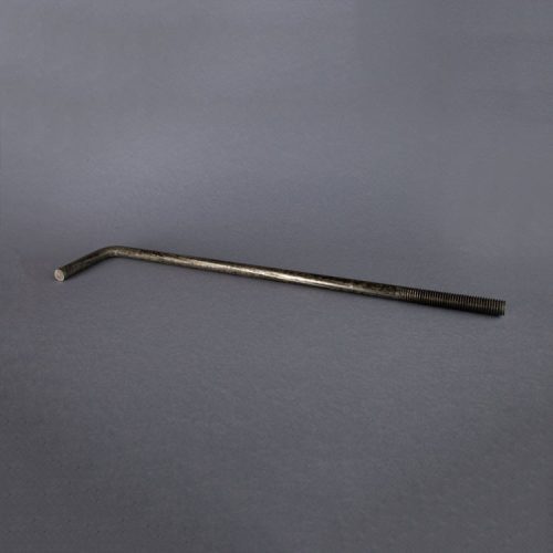Talpszelemen csavar, 4.6 natúr, M12x350/50+50/Hajlításig:300mm/