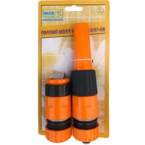 Öntöző szett 4 részes 3/4"-os /15mm "nagy" átfolyás/MUTA