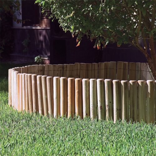 Fa ágyásszegély Nort Tolos Roll 30×150×5