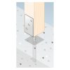 Betonozható gerendatalp 100x70x4mm