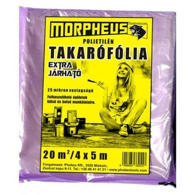 Takarófólia 25mikron 20 m2 4x5m/Extra járható/