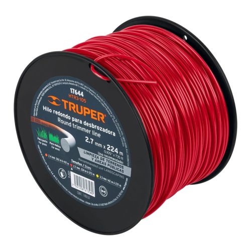 Truper fűkasza damil 2,7mm x 224m /HTR3-105/