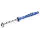 Rawlplug FF1 rögzítődübel hatlapfejű Tx peremes csavarral 10x140 mm