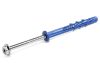 Rawlplug FF1 rögzítődübel hatlapfejű Tx peremes csavarral 10x200 mm