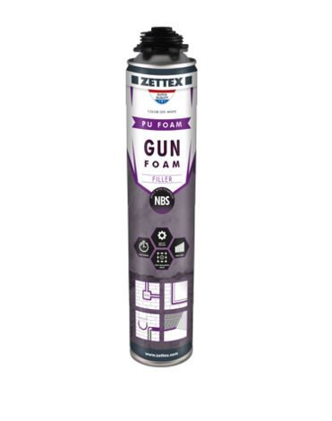 ZETTEX NBS pisztolyos szigetelő - szerelő purhab750ml (fehér)
