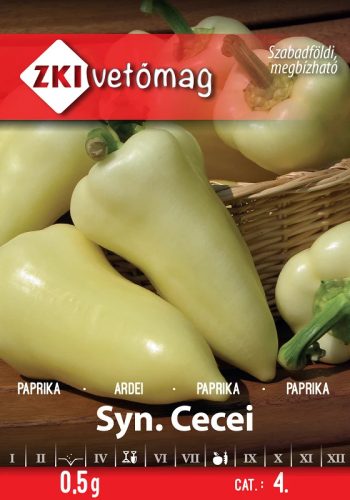 ZKI Vetőmag Syn. Cecei paprika 0,5 g