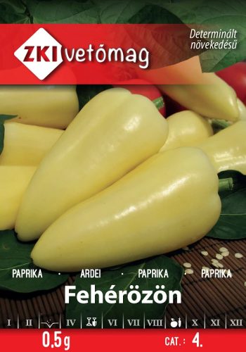 ZKI Vetőmag Fehérözön  paprika 0,5 g