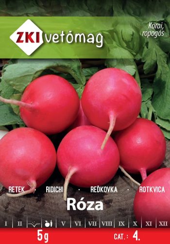 ZKI Vetőmag Retek RÓZA 5g