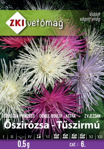 ZKI Vetőmag Őszirózsa Tűszirmú színkeverék 0,5g